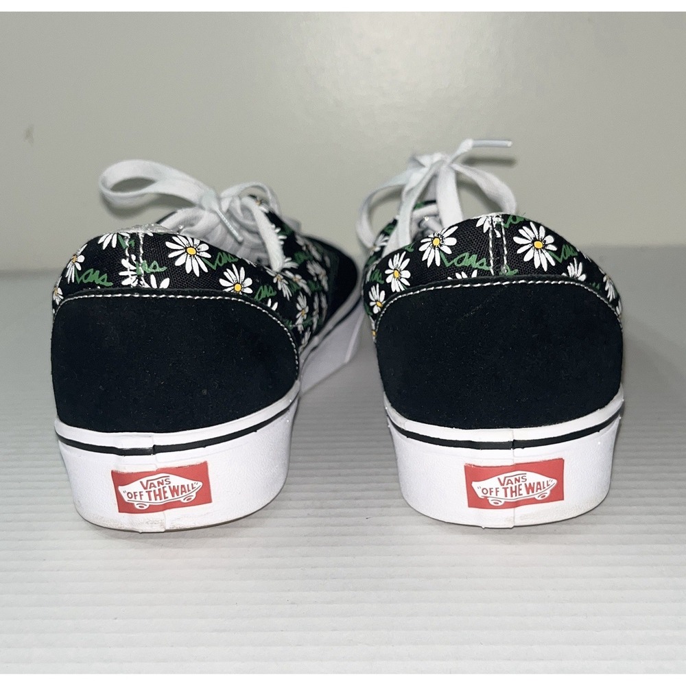Vans Era Scribble Flower Sneakers Men's 10 Daisy Black 500383 Skater Floral - Picture 9 of 11